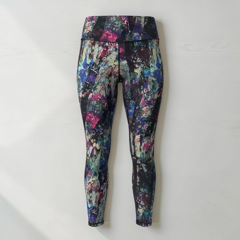 Danskin Multicolor Abstract Print Leggings
